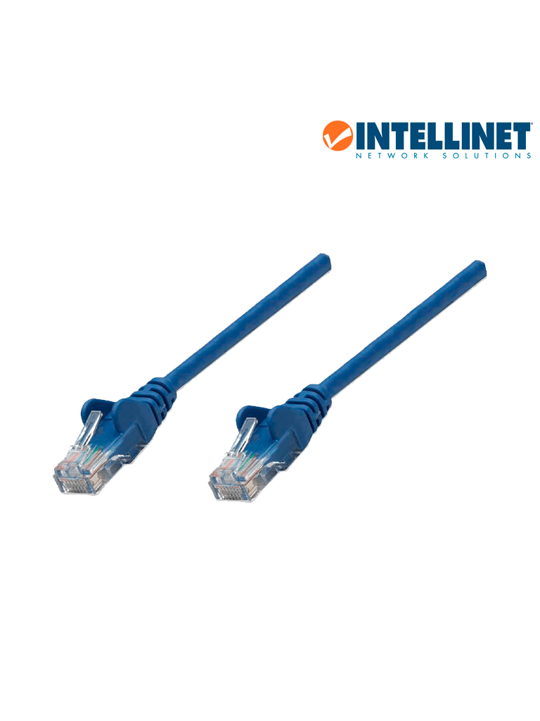 INTELLINET 318983 - CABLE PATCH / 2.0m( 7.0f) / Cat 5e / UTP AZUL