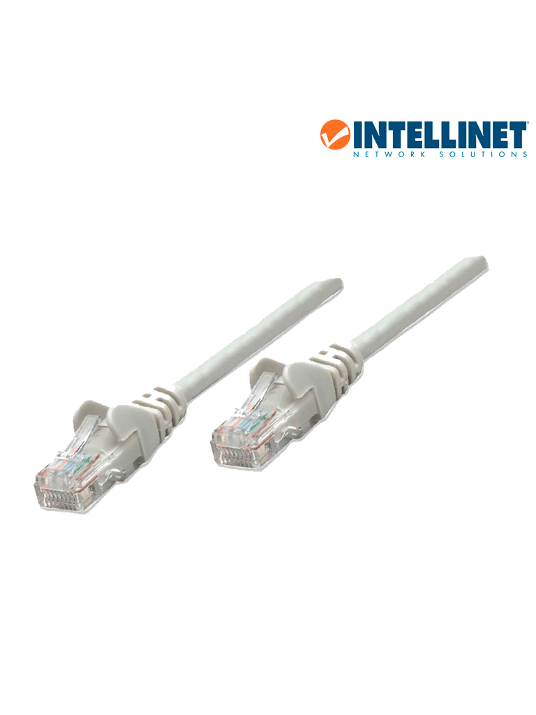 INTELLINET 318976 - CABLE PATCH / 2.0m( 7.0f) / Cat 5e / UTP GRIS