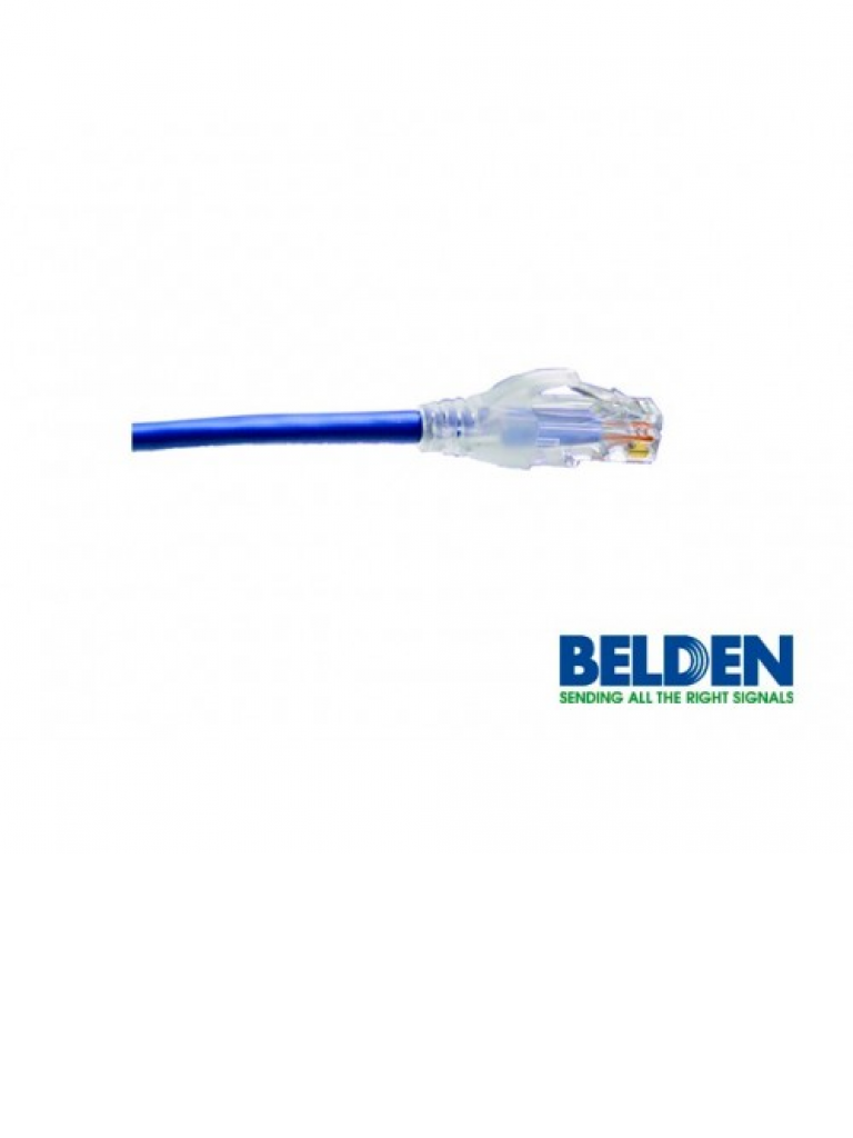 BELDEN C601106007 - Patch cord / CAT6+ / Universal / Azul rey / 7 Pies