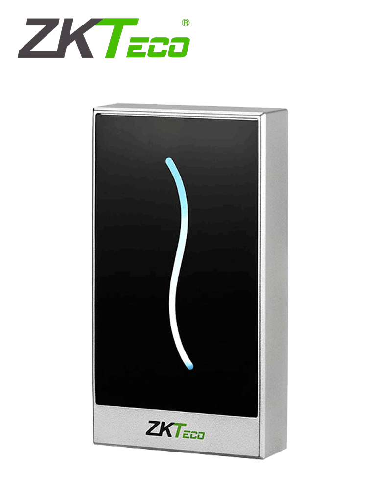 ZKTECO PROID10BE - Lector Esclavo de Tarjetas ID / Frecuencia 125 Khz/ Green Label / Conexión Wiegand 26 o 34 Ajustable / IP65 / Compatible con Paneles C3 e InBio