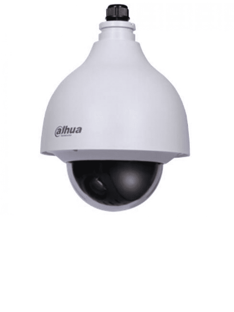 DAHUA SD40212THN - Camara IP PTZ Antivandalica de 2 Megapixeles/ 12x de Zoom Optico/ H.265+/ Ranura MicroSD/ WDR Real de 120 dB/ Protección IP66/IK10/ Video Analiticos con IVS/ Enfoque Predictivo/ Soporta PoE Plus/