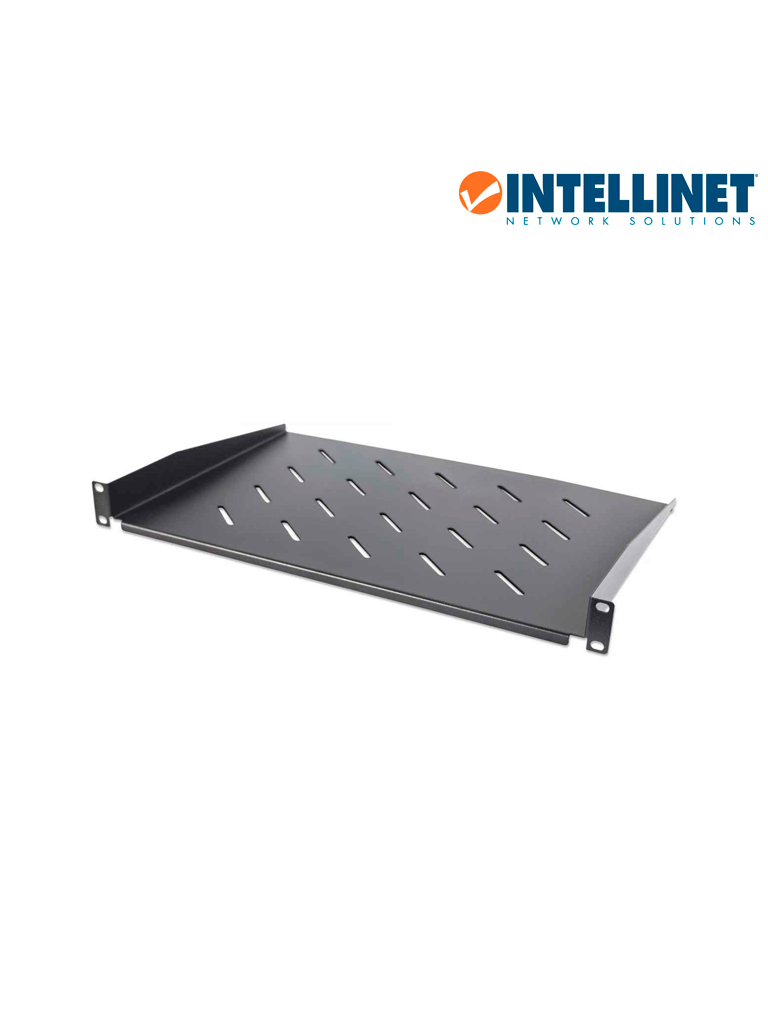 INTELLINET 714884 - Charola Rack 19" / 1U / 30cm / Ventilada / 25kg