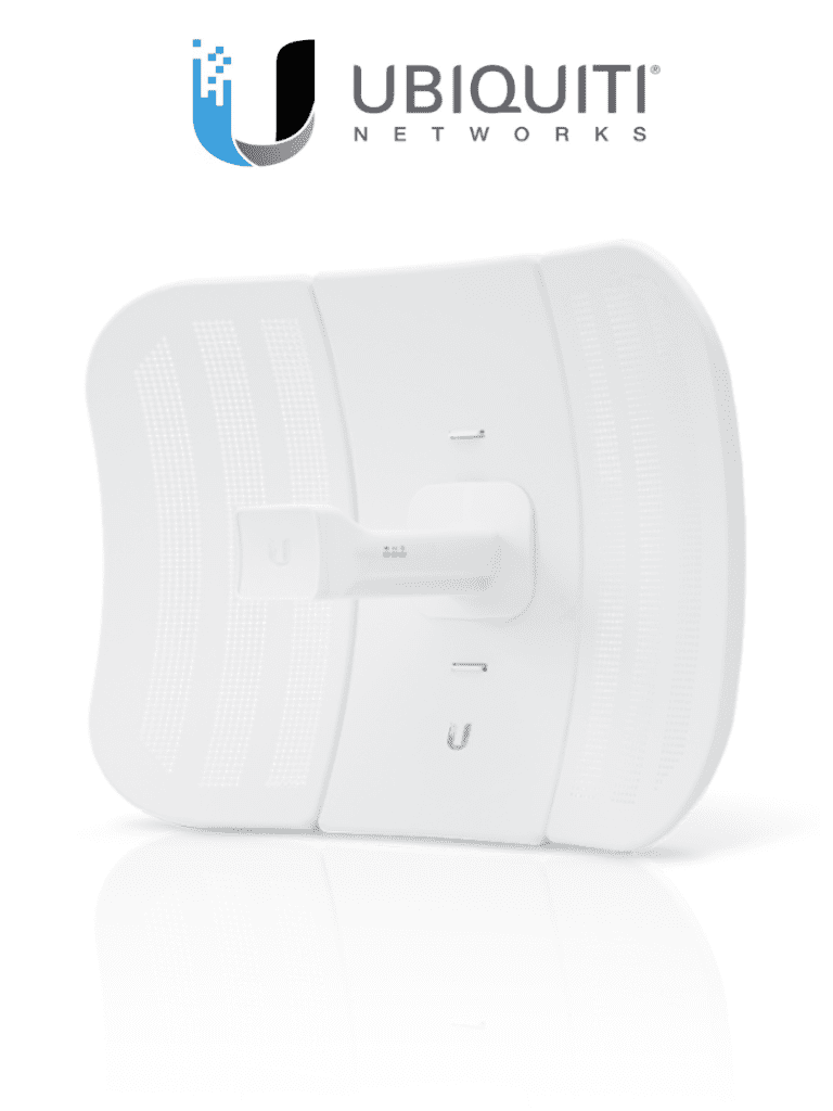 UBIQUITI LiteBeam M5 LBE-M5-23 - Radio (CPE) airMAX M5/ 5 GHz (5150 - 5875 MHz)/ Antena Integrada de 23 dBi/ 25 dBm/ 1 Puerto Ethernet (10/100)/ Rendimiento de Hasta 100 Mbps/