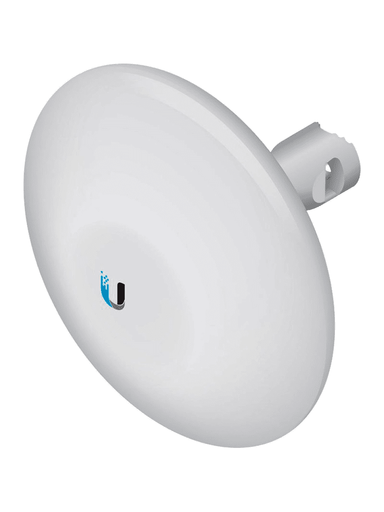 UBIQUITI NANOBEAM AC NBE-5AC-GEN2 - Radio con antena integrada Airmax AC GEN2 5.8GHz / Exterior / MIMO / Antena 19 dBi / 26 dBm / Rendimiento hasta 450 Mbps