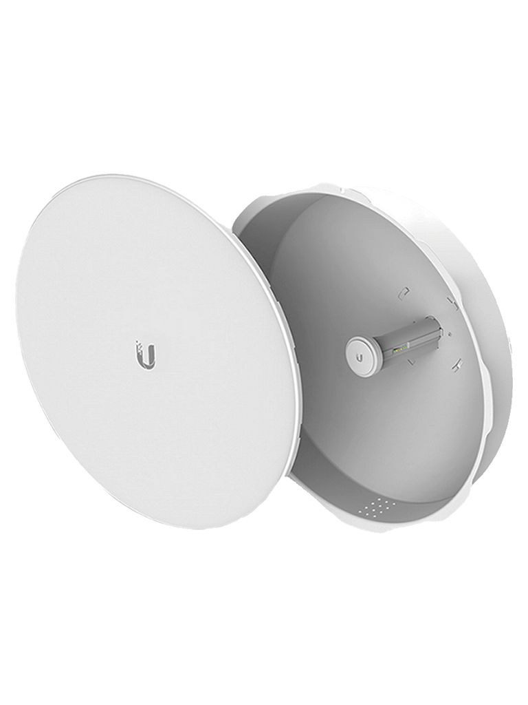 UBIQUITI POWERBEAM ISO AC PBE-5AC-ISO-GEN2 - Radio con antena integrada Airmax AC GEN2 5.8GHz / Exterior / MIMO / Antena 25 dBi / 25 dBm / Rendimiento hasta 450 Mbps / Isolator