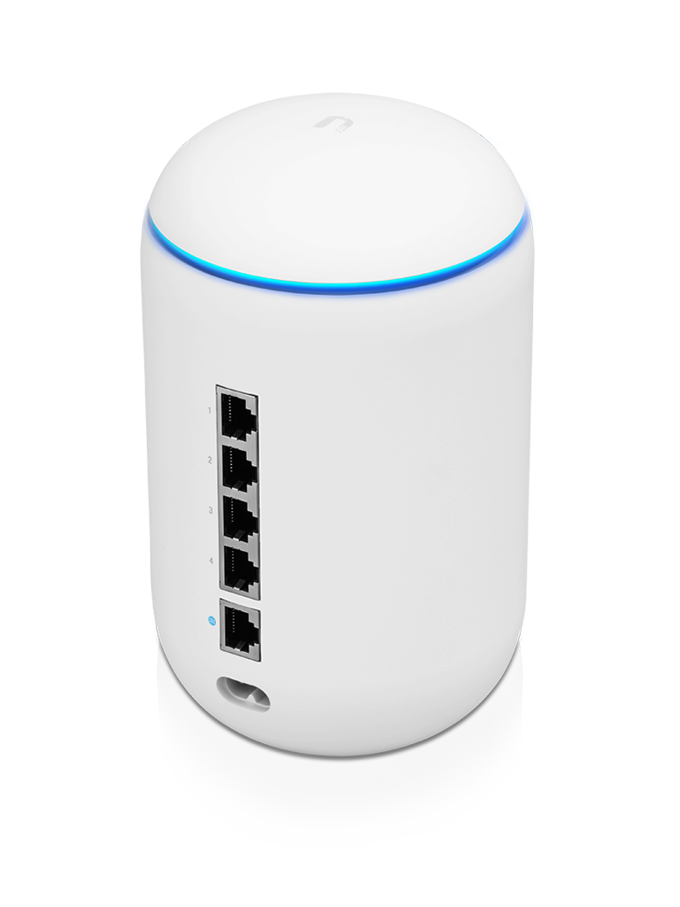 UBIQUITI UDM - UniFi Dream Machine / Access Point 802.11ac Wave2 MU-MIMO / Switch de 4 puertos Gigabit / UniFi Controller / Security Gateway