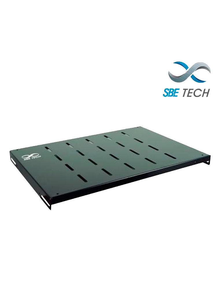 SBETECH SBE-CF1915V - Charola fija ventilada para gabinete de 600 mm de profundidad x 19"