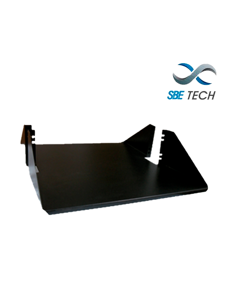 SBETECH SBE-CDL1P1918- Charola Doble para rack con medidas de 19” de ancho x 18" de largo, y soporta hasta 34 kg.