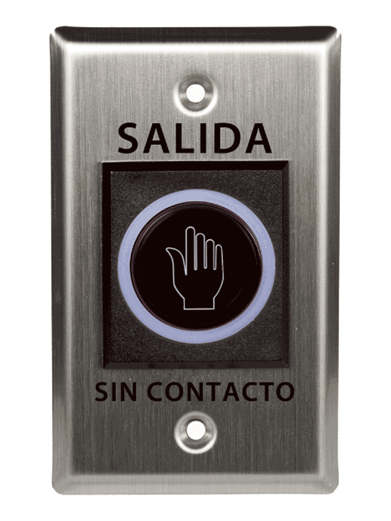 ZKTECO K11 - Botón de Salida sin Contacto / Salidas NC y NO/ Rango de Detección hasta 10 CM / #SinContacto