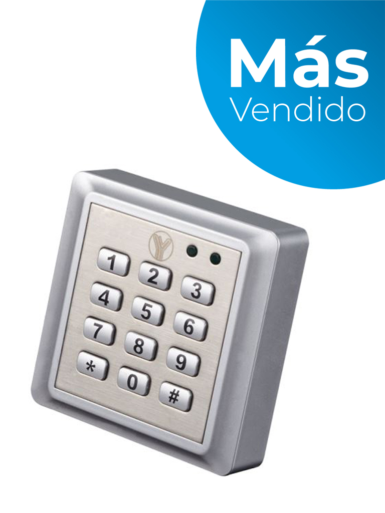 YLI YK668 - Teclado para control de acceso para tarjeta ID a prueba de agua para 2000 tarjetas ID y 1 password