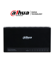 [DHT1860004] DAHUA DH-PFS3008-8GT-L - Switch para Escritorio 8 Puertos/ Gigabit Ethernet/ 10/100/1000/ Diseño Compacto/ Capa 2/ switching 16 Gbps/ Velocidad de Reenvio de paquetes11.9 Mbps/