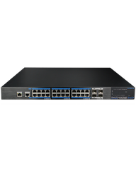 [UGC097004] UTEPO UTP7524GEPOE4GF - Switch Gigabit PoE Administrable / Capa 2 / 24 Puertos PoE Gigabit RJ45 / 4 Puertos SFP Gigabit / 802.3af&at / PoE 390 Watts #Protección UTEPO