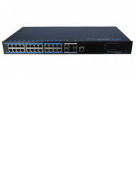 [UGC182007] UTEPO UTP7224EPOEL2 - Switch PoE industrial para videovigilancia / 24 Puertos fe AF / AT / 370W Totales / 2 Puertos GE y fibra SFP UPLINK / Capa 2