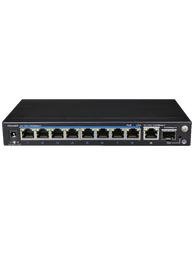 [UGC182009] UTEPO UTP3GSW0802TSP120 - Switch Gigabit PoE / No administrable / 8 Puertos PoE Gigabit / 1 Puerto Gigabit RJ45 / 1 Puerto SFP / Modo CCTV / PoE 120 Watts