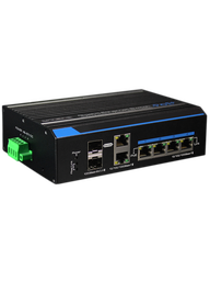 [UGC182012] UTEPO UTP7204GEHPOE - Switch Gigabit industrial high PoE 4 puertos / 802.3 AF / 802.3at / 2 Puertos combo UPLINK Gigabit / Hasta 60W por puerto / 120W Totales/ Din Riel