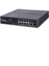 [VIV096001] VIVOTEK AWGEV104A130 - SWITCH POE 8 PUERTOS GE FULL GIGABIT/ADMINISTRABLE/1 GE UTP/1 GE SFP/130W/CAPA 2/VIDEOVIGILANCIA #ultimaspiezas