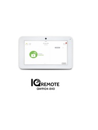 [DSC2590009] QOLSYS IQREMOTE - QW9104-840 Panel Touch Secundario de 7”Compatible con IQ Panel 2 Plus. Cámara de 5MP Embebida y Control Completo de las funciones de seguridad y Z-Wave.