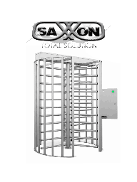 [SXN0930002] SAXXON C3PM Torniquete cuerpo completo con monedero retorna cambio / Acepta monedas de $10, $5, $2, $1, $0.50 / Bidireccional / IP66 / Acero inoxidable / Sobre Pedido