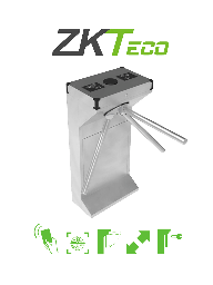 [ZKT0930012] ZKTECO TS1000D - Torniquete Bidireccional / Acero SUS304 / 110V / 25 a 30 x Min / Carril 50 cm / Exterior Protegido / 1 millón de Ciclos / No cuenta con Lectores y Panel / Compatible con Equipos de Rostro, Palma, Huella, Tarjeta y Código QR