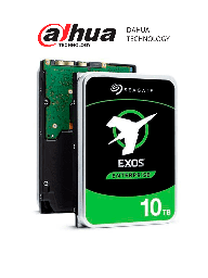 [DHT1490005] SEAGATE/DAHUA- ST10000NM001G - Disco Duro Empresarial de 10 TB/ Exos X16/ Especial para Servidores/ 7200 RPM/ Ideal para Centro de Datos, Raid y Vigilancia Centralizada/