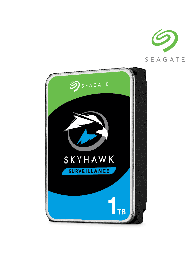 [SEA1490004] SEAGATE ST1000VX005- Disco Duro de 1TB SkyHawk/ Para Videovigilancia/ Ideal para Trabajo 24/7/ Inteface: SATA de 6 Gb/s/ Hasta 64 Cámaras/ Hasta 8 Bahías/ 36 Meses de Garantía/