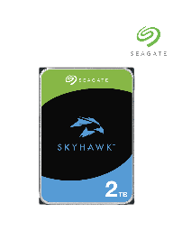 [SEA1490011] SEAGATE ST2000VX015 - Disco Duro de 2TB SkyHawk/ Para Videovigilancia/ Ideal para Trabajo 24/7/ Inteface: SATA de 6 Gb/s/ Hasta 64 Cámaras/ Hasta 8 Bahías/