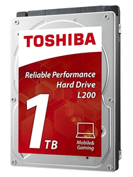 [TVM1100112] TOSHIBA HDWL110UZSVA- Disco Duro de 1TB de 2.5 Pulgadas/ Para Usos Múltiples/ Interface: SATA 6.0 Gbit/s:/ 5400 rpm/ Buffer de 128 MB/ Recomendado para DVRs Moviles/