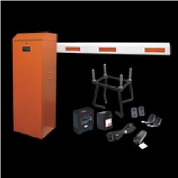 [KIT-XBF-RN] Kit COMPLETO Barrera Derecha XBF naranja / 3M / Incluye Sensor de masa, Transformador, Lazo, Ancla, Fotoceldas y 2 Controles Inalámbricos