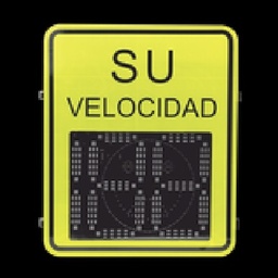 [XRADAR-IP] Radar Medidor de Velocidad de 3 Dí­gitos / Salida de Relevador / Puerto de red TCP IP / Detección de Exceso de Velocidad / Integración  con Cámara.