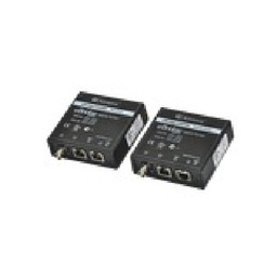 [EBRIDGE-100-RMT] Kit extensor IP PoE BNC por cable UTP cAT 5e hasta 500 metros a 100 Mbps y por BNC hasta 300 metros