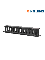 [ITL1590008] INTELLINET 714679 - Organizador Horizontal /19" / 1U / Plástico / 8cm