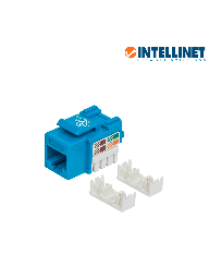 [ITL1610005] INTELLINET 210546 - JACK CAT 5e / DE IMPACTO / (KEYSTONE) / AZUL