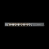 [MX-EX2028PXA-U] Switch cnMatrix EX2028-P capa 3 de 28 puertos (24 PoE Gigabit 802.3af/at, 4 SFP+) administración desde la Nube (MX-EX2028PxA-U)