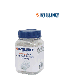 [ITL1610010] INTELLINET 503006 - PLUG RJ45 CAT 6 / UTP SOLIDO / 100 PZAS