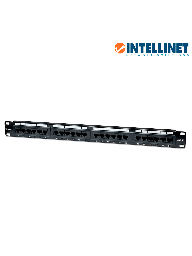 [ITL1620001] INTELLINET 513555 - PANEL PARCHEO / CAT 5E / 24 PTOS / 1 NIV. RACK