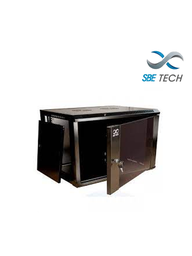 [SBT1580011] SBETECH GNLPAR9UR- Gabinete de pared / 9 UR / Profundidad 450 mm / Puerta delantera de cristal templado