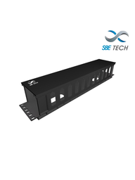 [SBT1590006] SBETECH SBE-OH2UR - Organizador de cable horizontal 2UR