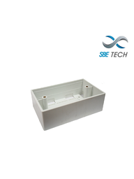 [SBT1630003] SBETECH SBE-CUNIV2- Caja universal de PVC 2X4 reforzada/ Rango de temperatura de trabajo -20ºC hasta +65ºC/ Facil instalación/ Fácil limpieza