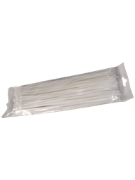 [TCE3350113] SAXXON CN25X100 - Cincho sujetacable / 2.5 mm X 100 mm / Blanco / Bolsa con 100 piezas / Nylon