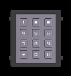 [DS-KD-KP] Módulo de Teclado para Frente de Calle  Modular / Desbloqueo de Puerta Mediante Código / Llamada a monitor.