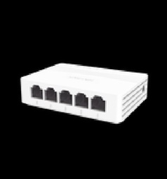 [DS-3E0505D-E] Switch Gigabit No Administrable de Escritorio con 5 puertos Gigabit 10/100/1000 Mbps