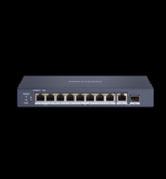 [DS-3E0510HP-E] Switch PoE+ / 6 Puertos PoE+ / 2 Puertos PoE++ / bt (90 W) / 1 Puerto SFP / 1 Puerto Uplink Gigabit / 300 mts PoE Larga Distancia