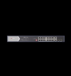 [DS-3E0520HP-E] Switch PoE+ / 300 m PoE Larga Distancia / 12 Puertos PoE+ / 4 Puertos PoE++ / bt (90 W) / 2 Puertos SFP / 2 Puerto de Red Gigabit