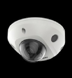 [DS-2CD3556G2-IS(C)] Mini Domo IP 5 Megapixel / Lente 2.8 mm / 15 mts IR EXIR / Micrófono Integrado / Exterior IP67 / IK08 / PoE / Audio y Alarmas / Evita Falsas Alarmas / ACUSENSE