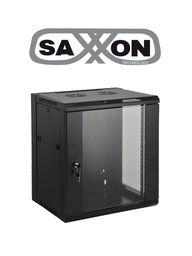 [TCE439047] SAXXON SE540601 - Gabinete de pared / 6 UR / Fijo / Capacidad de carga de 60 Kg / Ancho 570 mm x profundidad 450 mm x alto 370 mm / #Gabinete