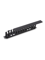 [TCE440037] SAXXON J6068 - Organizador de cable horizontal para rack / Un lado / Plastico / 1U