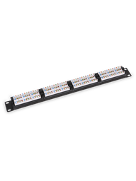 [TCE441026] SAXXON P19748N5 - Patch Panel 48 puertos / CAT 5E / 19 Pulgadas / Montaje en rack / 2U