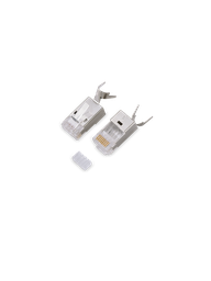 [TCE442038] SAXXON S901H - Conector plug RJ45 para cable UTP / CAT 6A / Blindado / Paquete 100 piezas / #LosIndispensables