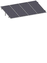 [TES557111] PV SRI430 - Kit para sistema solar con inclinacion de 15º a 30º en vertical / Para 4 paneles no incluidos