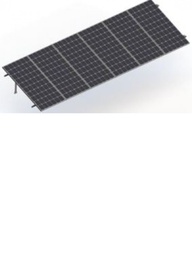 [TES557112] PV SRI630 - Kit para sistema solar con inclinacion de 15º a 30º en vertical / Para 6 paneles no incluidos